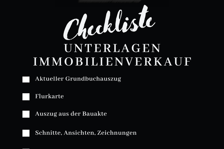 Foto zur Checkliste: Unterlagen Immobilienverkauf